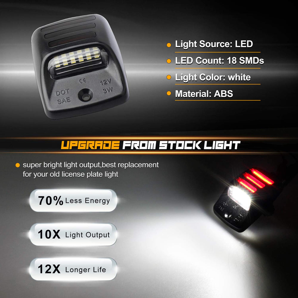 RUXIFEY red OLED 3-row strip enhances nighttime safety and stylish look.