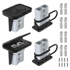 RVBOATPAT 120A quick-disconnect panel-mount for reliable dashboard battery connections.