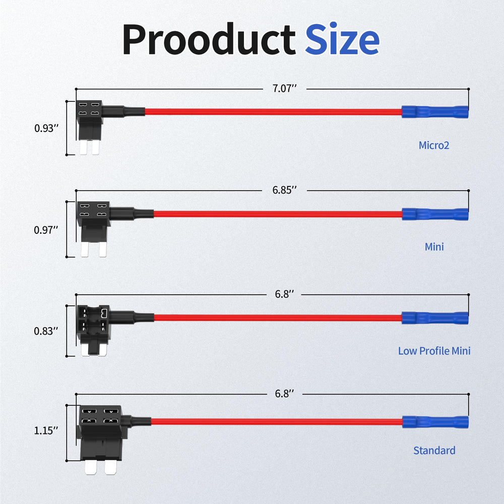 RVBOATPAT mini fuse taps ideal for compact dashboard installs