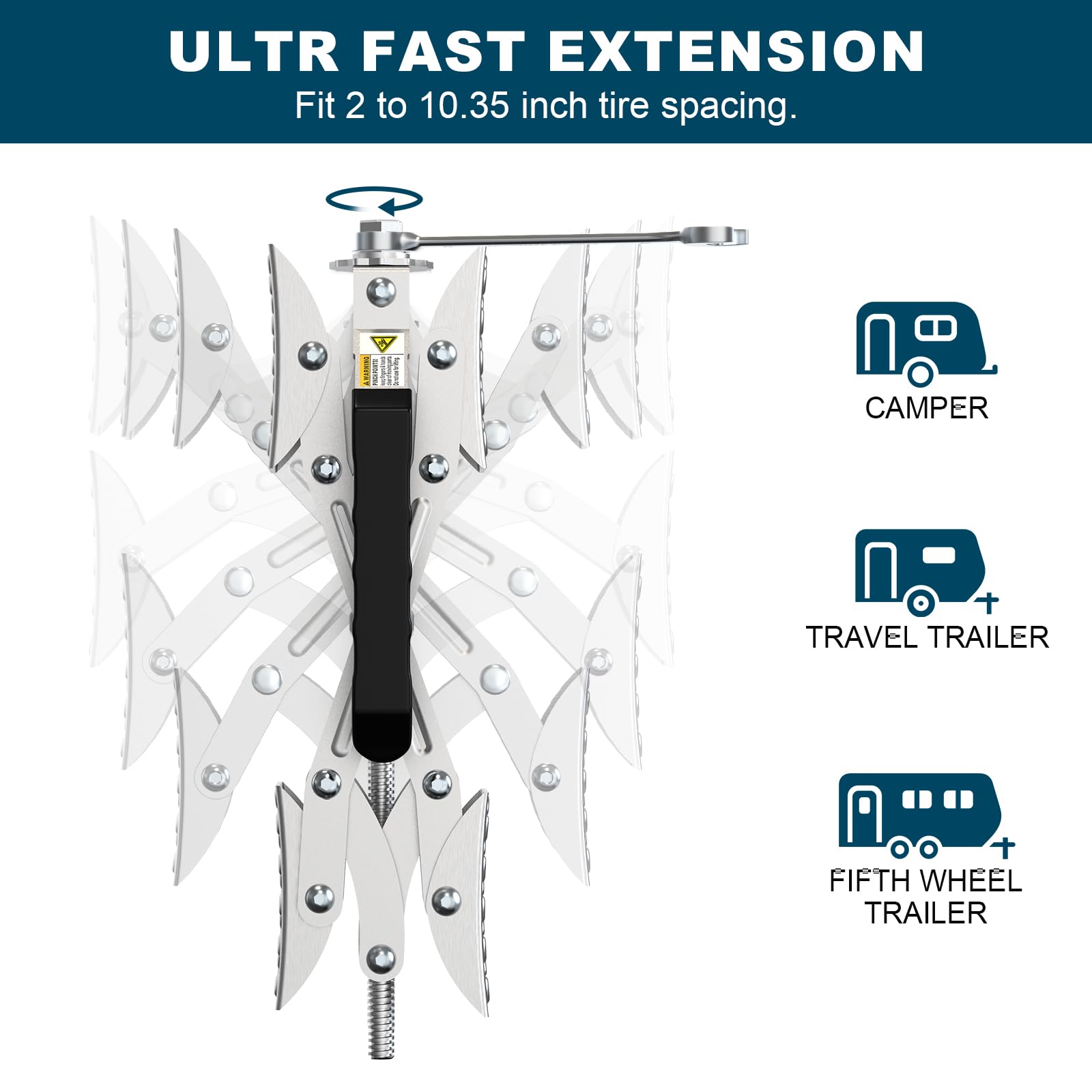 Rvdeaa stabilizer with corrosion-resistant coating for outdoor camping reliability.