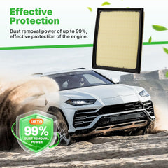 RVgolf cabin air filter keeps interior air clean and fresh for travelers.