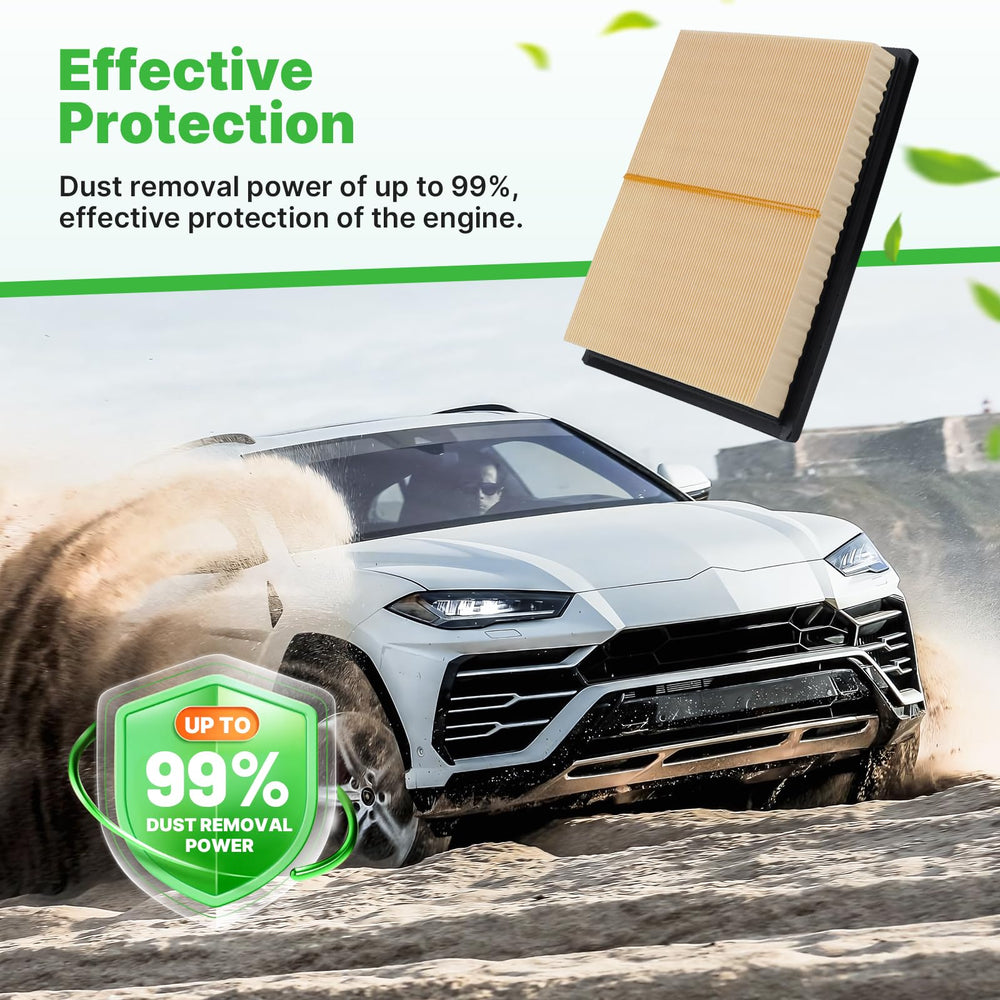 RVgolf cabin air filter packaging enables easy replacement