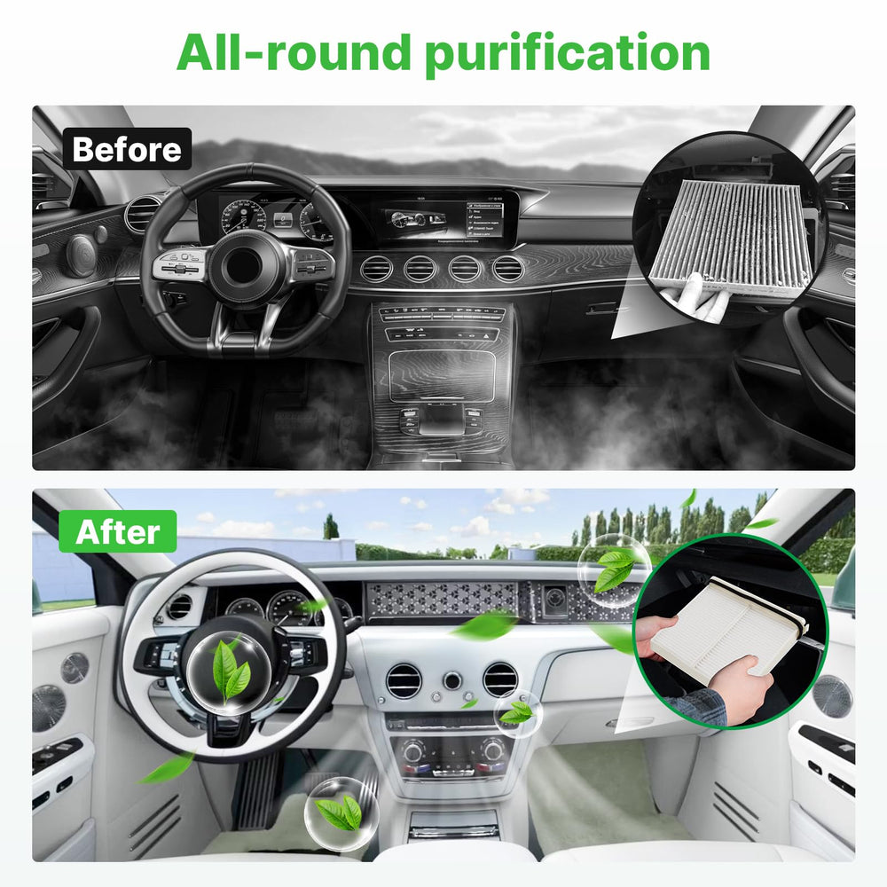 RVgolf cabin filter KR9P-61-J6X delivers clean cabin air with low resistance