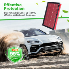 RVgolf engine air filter—high filtration precision reduces debris entering the engine.