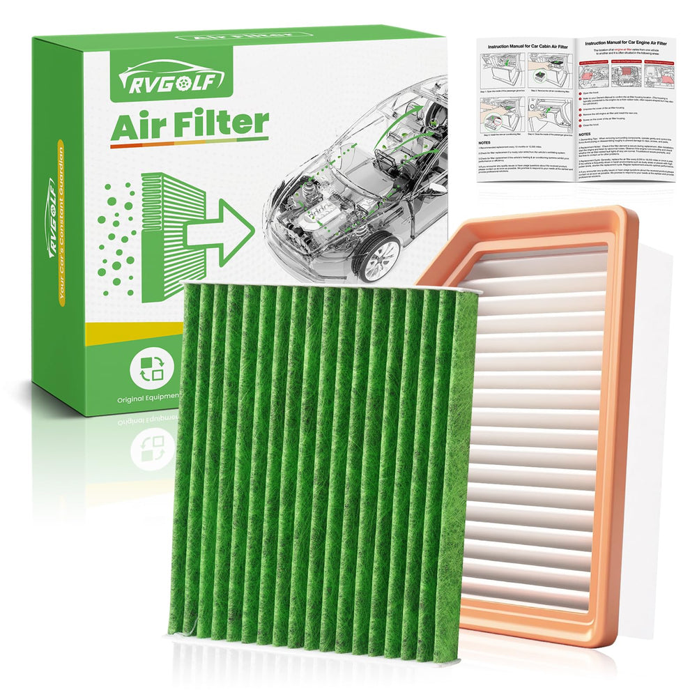 RVgolf engine filter close-up highlighting high-precision filtration for cleaner air intake