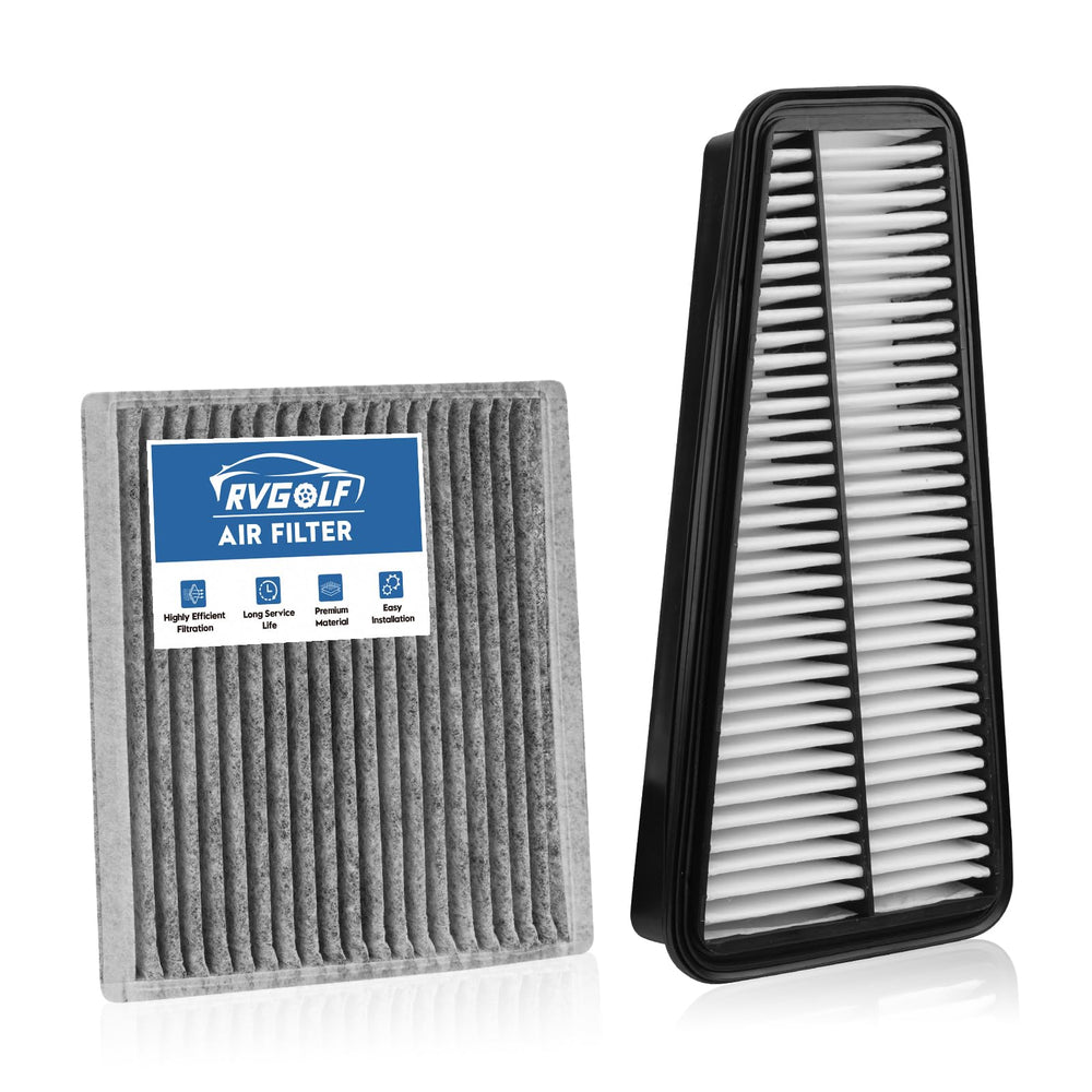 RVgolf engine filter close-up of pleated media for efficient filtration