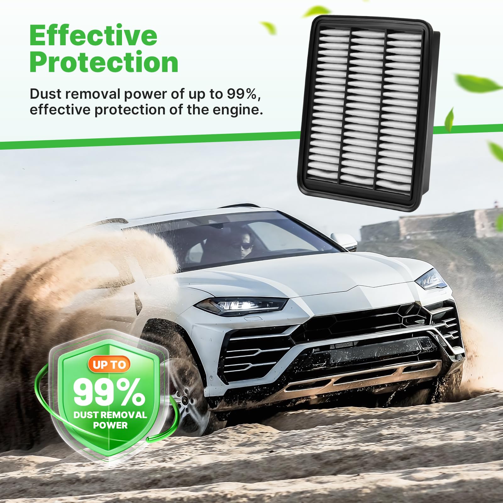 RVgolf filter set packaging simplifies replacement for CX-9.