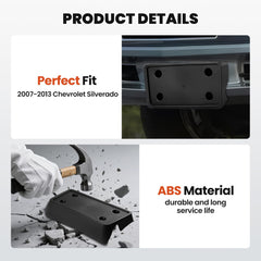 RVgolf front bumper plate mount screws for easy installation.