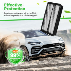 RVgolf multi-layer filtration materials close-up captures airborne particles effectively.
