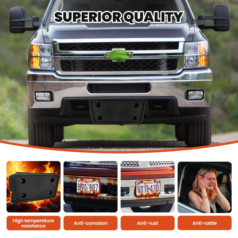 RVgolf Silverado bracket assembly aligns with OEM mounting holes.