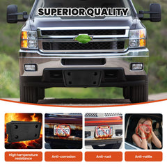 RVgolf Silverado bracket assembly aligns with OEM mounting holes.