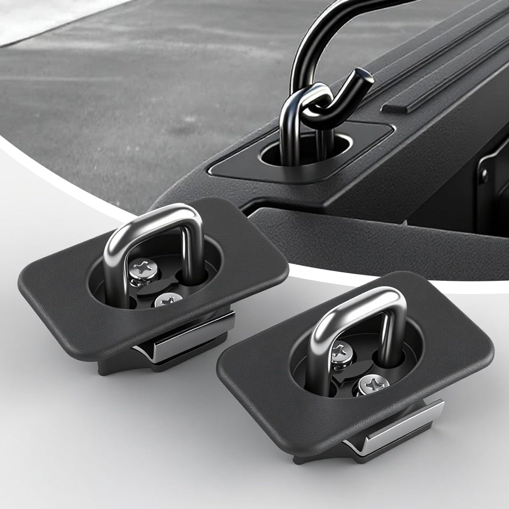RVgolf tie-down anchor for truck bed; two-pack secures cargo.