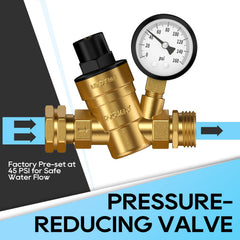 RVGUARD inline water filter reducing chlorine taste for better water