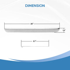 Installation tool included for quick RV vent screen setup