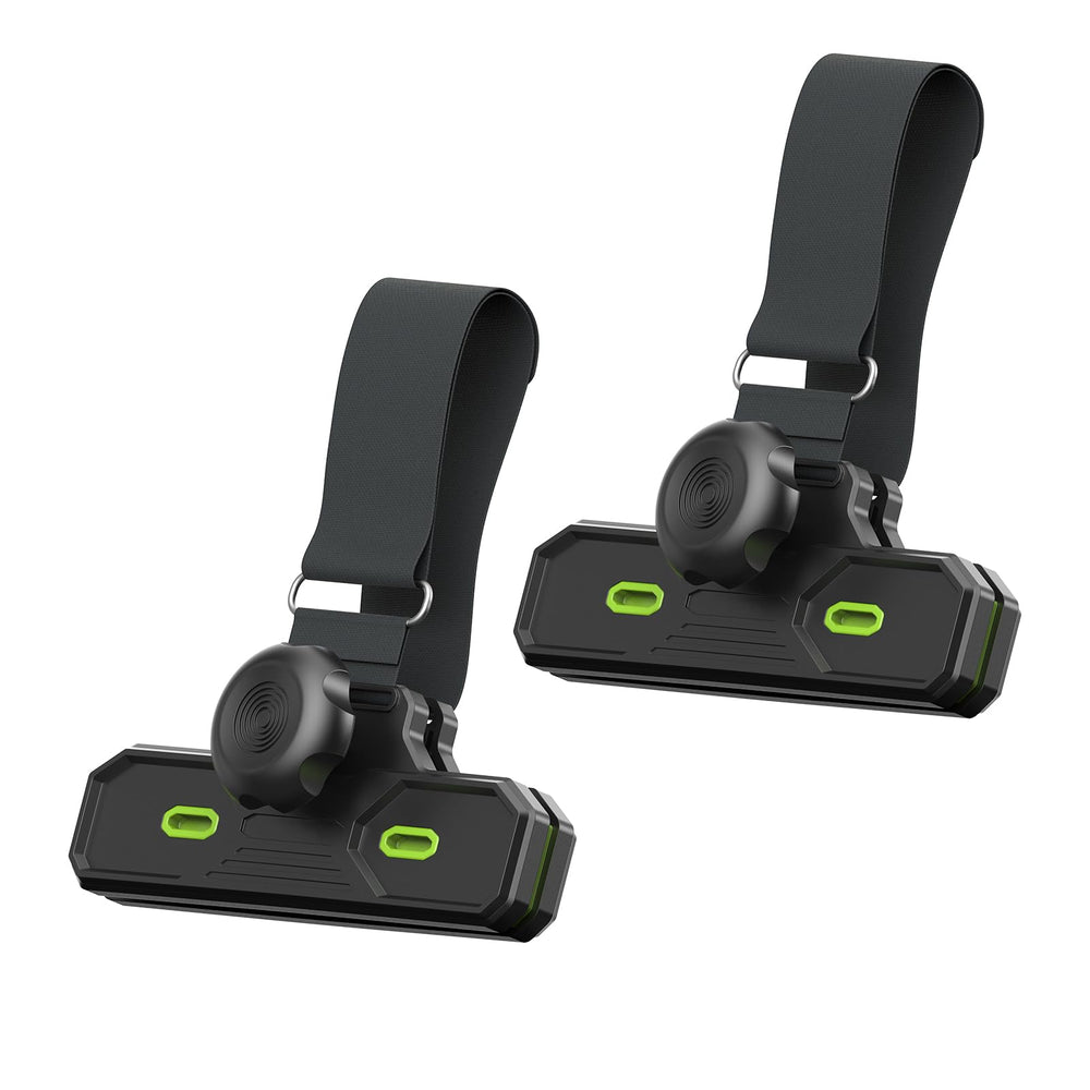 RVGUARD RV Awning Clamps Max on camper provide secure stabilization.