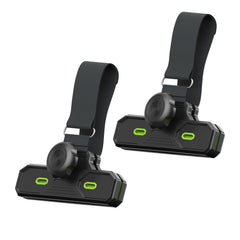 RVGUARD RV Awning Clamps Max on camper provide secure stabilization.