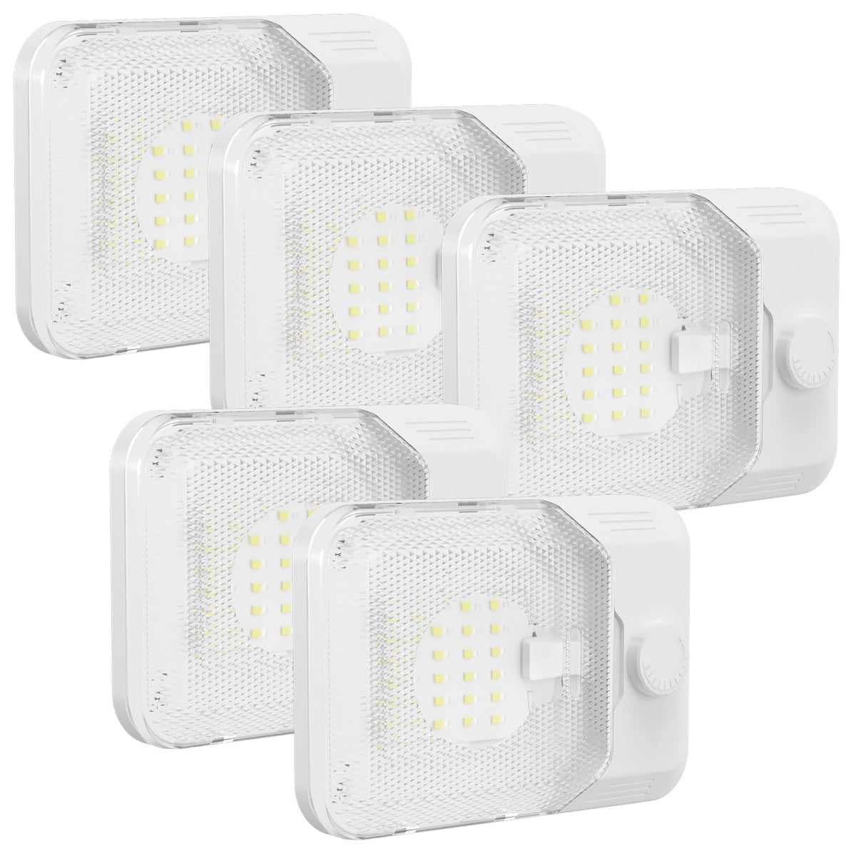 RVGUARD packaging for the RV LED ceiling dome light, ready for quick upgrade