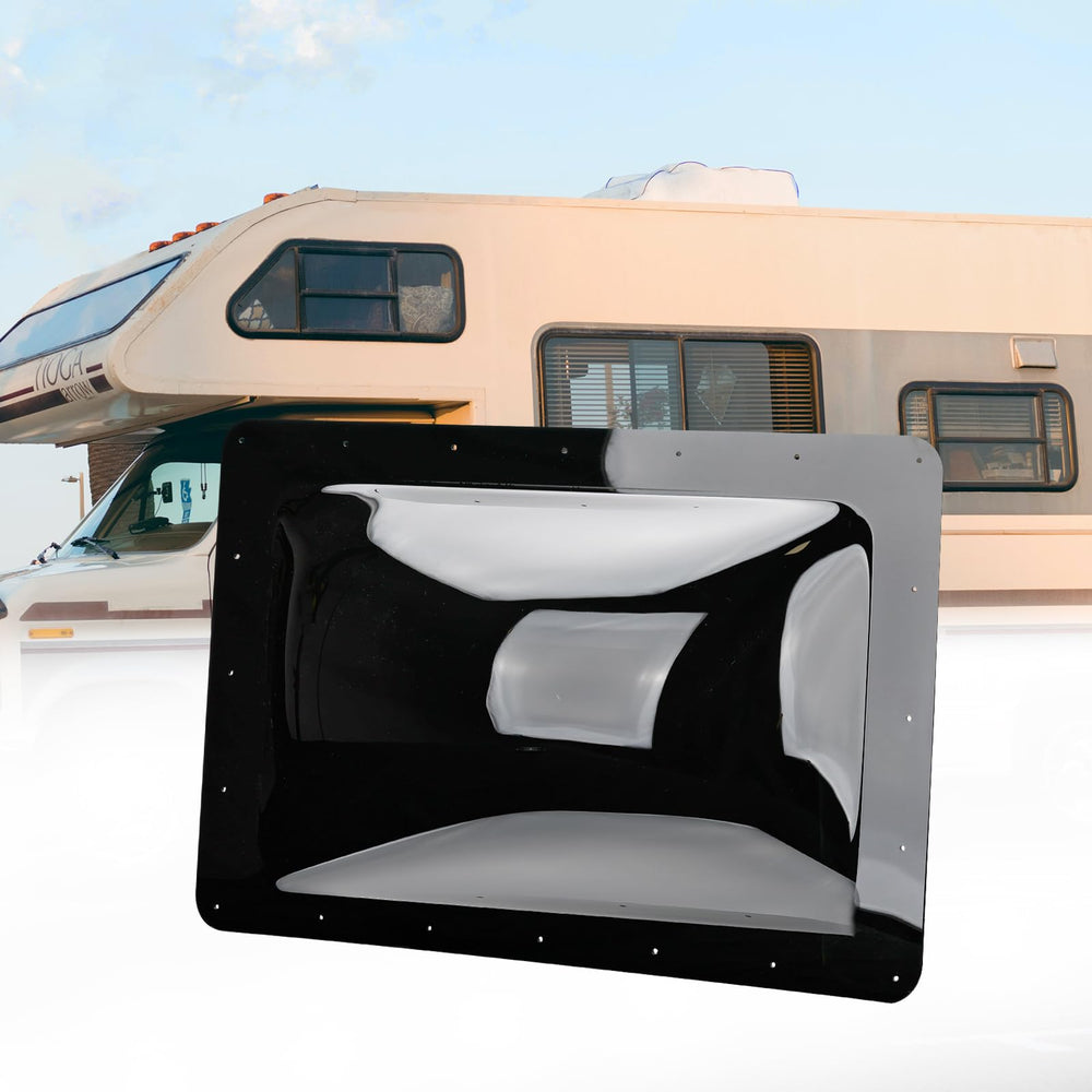 RVGUARD skylight 18x26 outer dimension demonstrates universal fit for 14x22 openings.