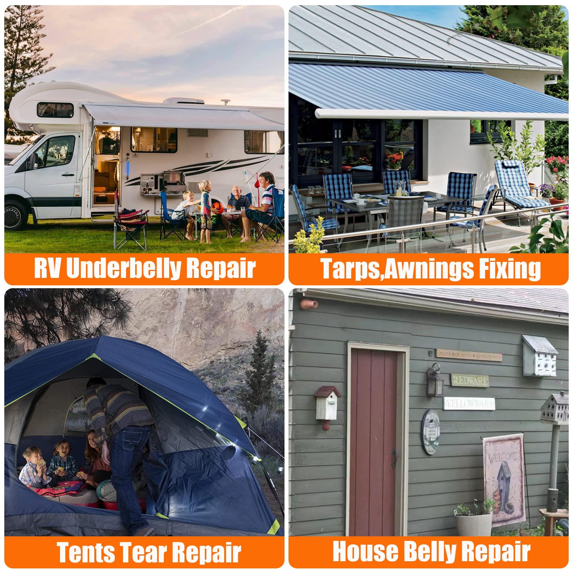 Rvhouse underbelly tape durable installation for mobile home projects