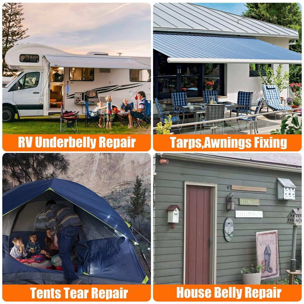 Rvhouse underbelly tape provides a durable seal on outdoor surfaces