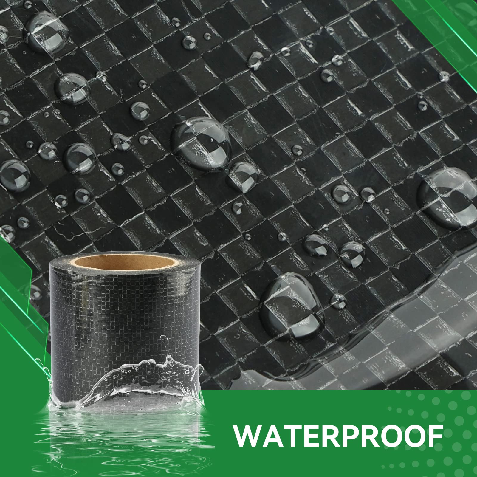 RVINGPRO underbelly tape edge bonding close-up demonstrates tight seal.