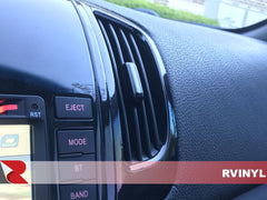 Rvinyl 3M 2080 gloss black sheet on vehicle surface for durable aesthetics.