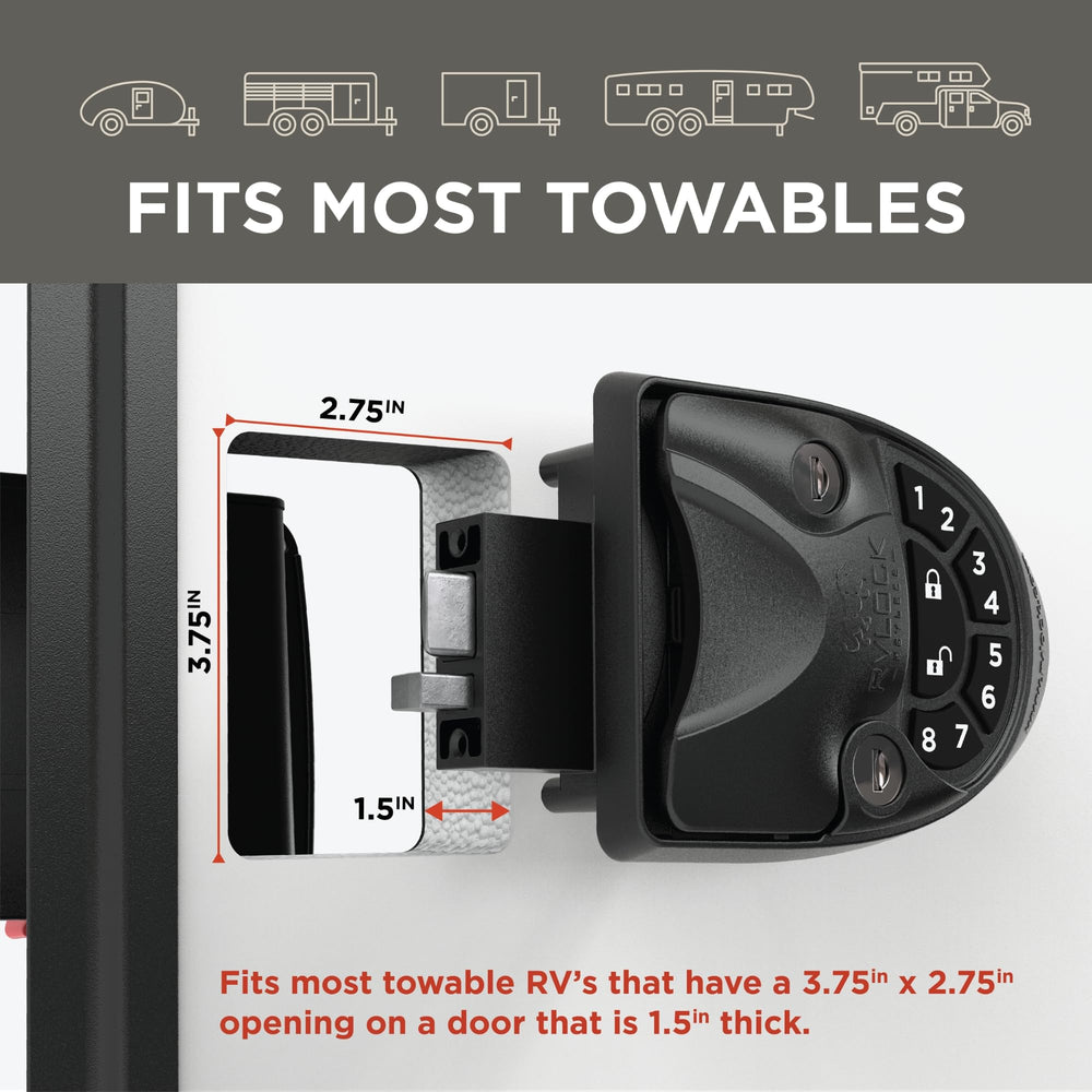RVLock V4 durable metal body for long-lasting road security