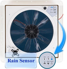 RVLOVENT rain sensor automatically closes the vent to protect the interior