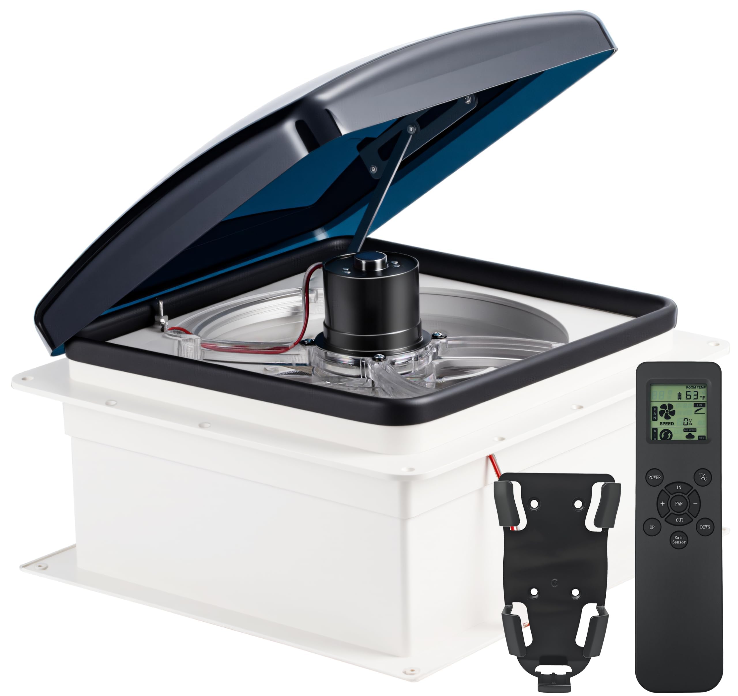 RVLOVENT vent fan with remote control for easy airflow adjustments