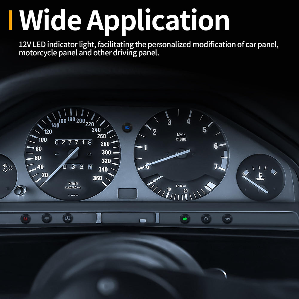 RVMARINEPAT seven-piece indicator set shown in packaging for vehicle mods.