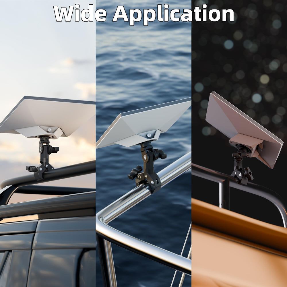 RVMARINEPAT Starlink Mini clamp made of weather-resistant plastic for outdoors