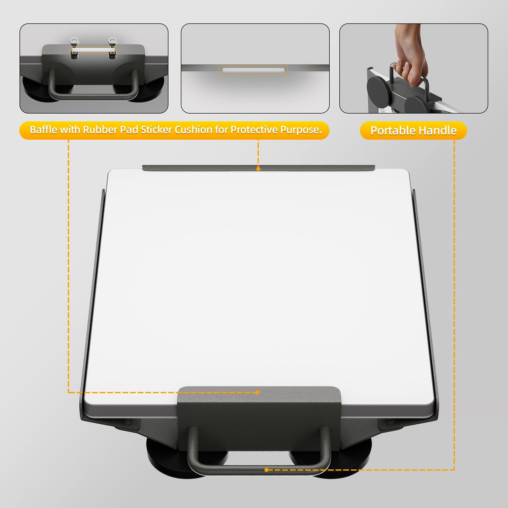 RVMARINEPAT Starlink Mini Mount handle design enables easy dish removal.