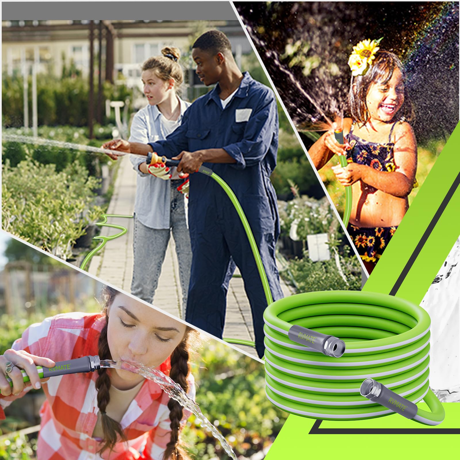 RVMATE all-weather flexible hose performs in extreme temperatures