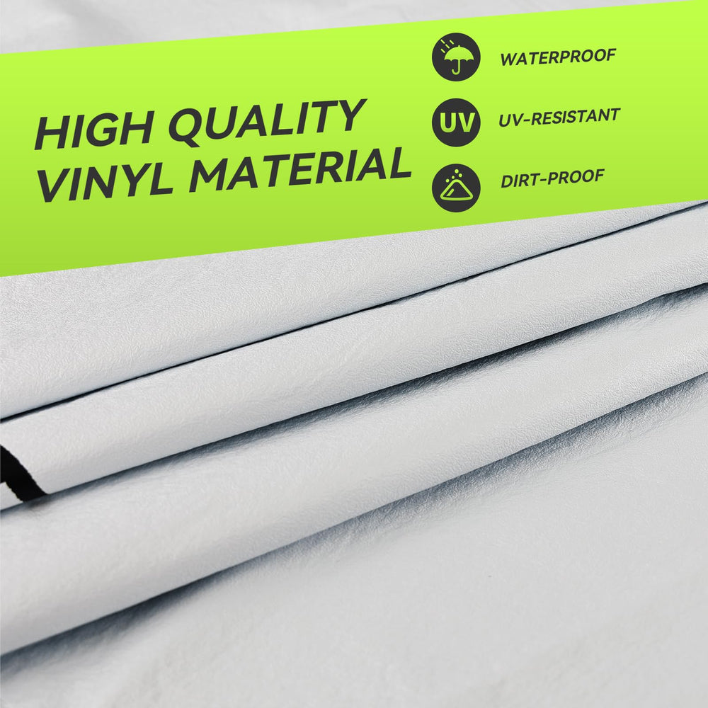RVMATE bungee cord secures cover for stable fit during travel