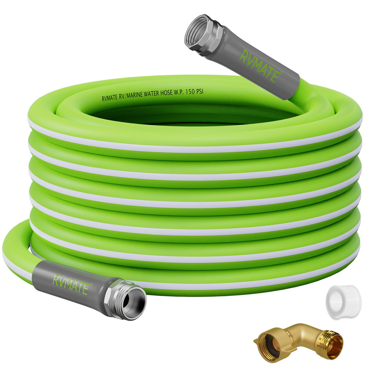 RVMATE drinking water hose 50ft for RVs, safe and convenient on the go