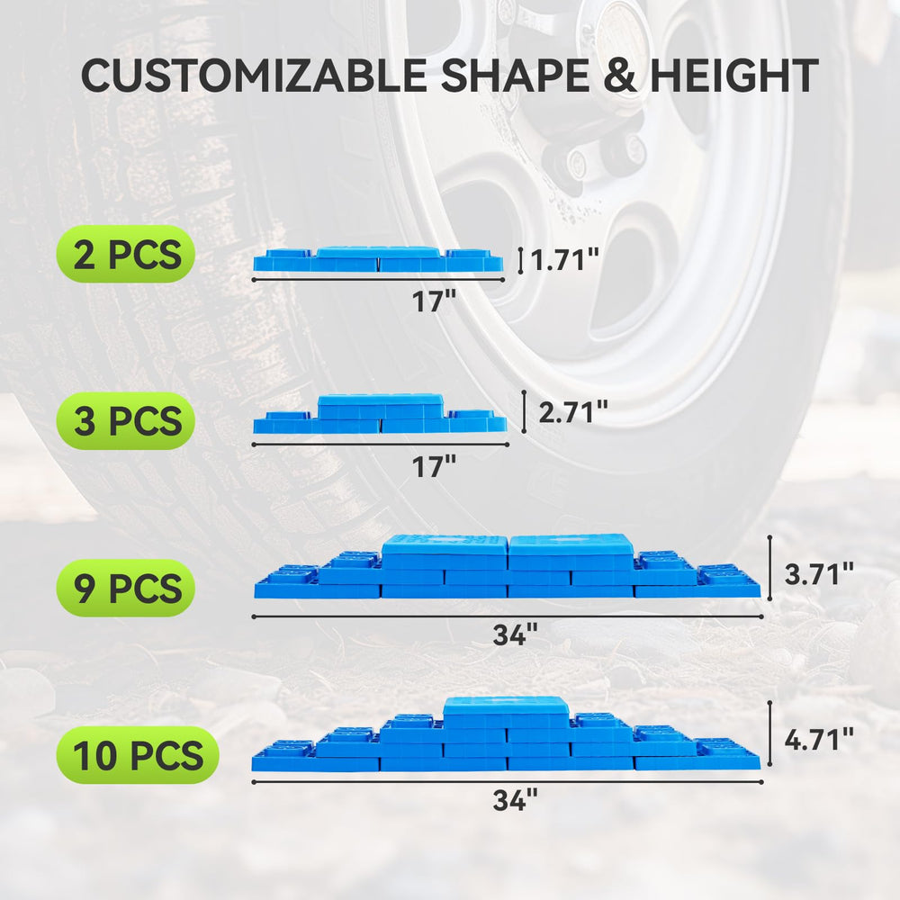 RVMATE interlocking design for secure stacking