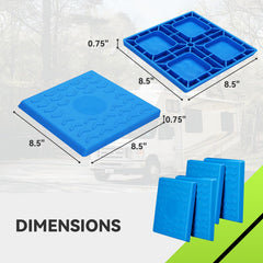 RVMATE top cover shows interlocking design ensuring centered blocks.