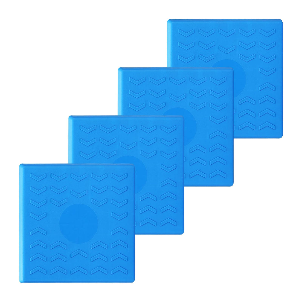 RVMATE RV Leveling Block Top Cover 4-pack shields tires from direct contact.