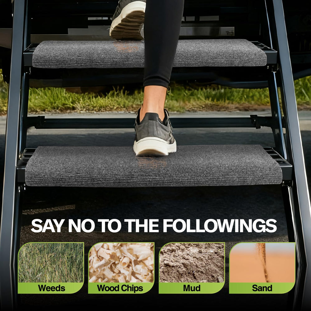 Non-slip grip helps reduce slips for elderly, children, and pets.