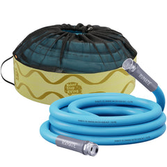 RVMATE 15ft RV water hose in use for easy campground connections