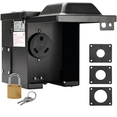 RVMATE TT-30R outdoor box front view for rugged camping use.
