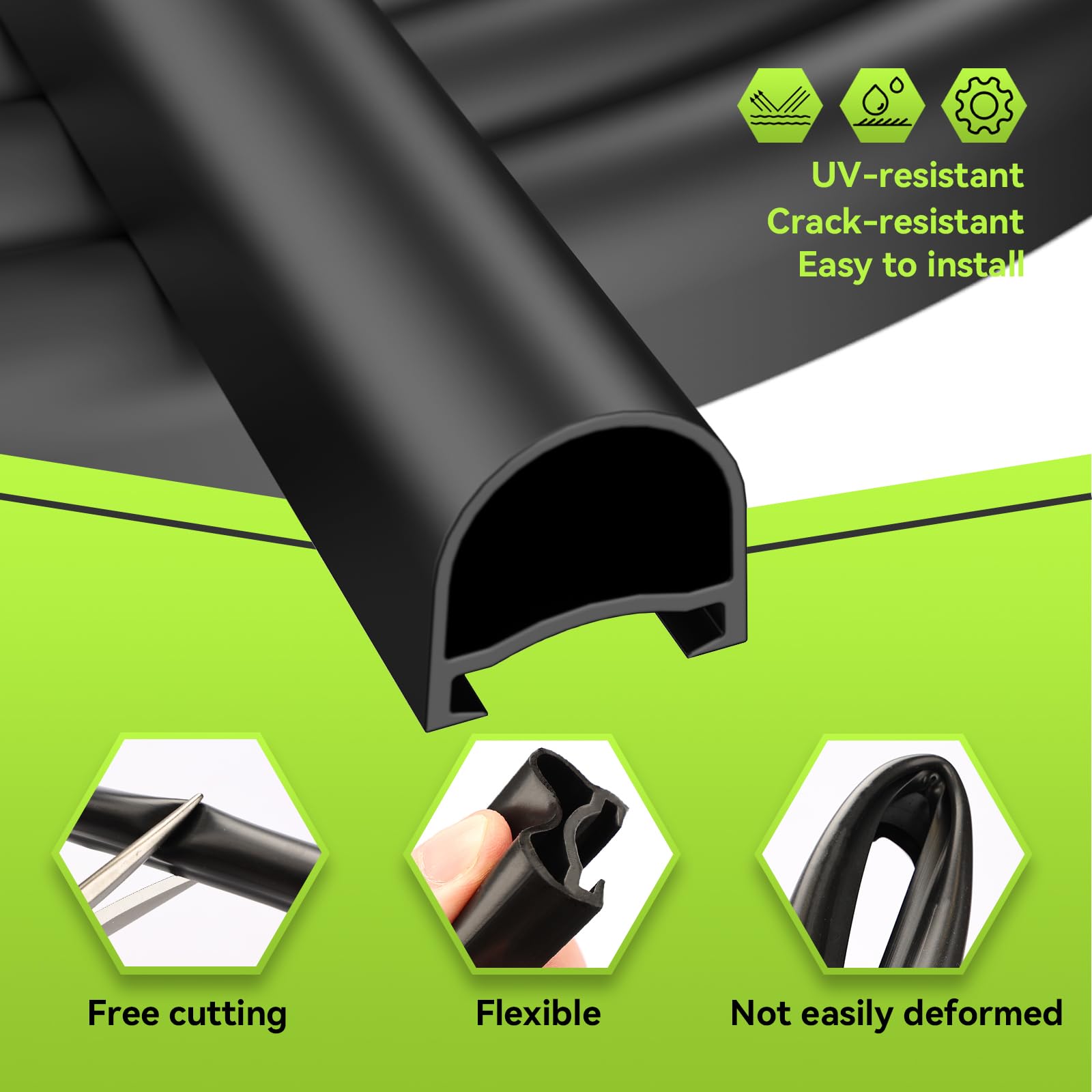 UV-resistant surface highlights long-lasting protection from sun exposure