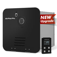 RVPart Pro tankless water heater with 60k BTU heats water on demand
