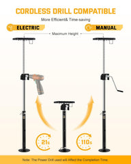 RVSHARK 3-level adjustable base adjusts from 20 to 49 inches