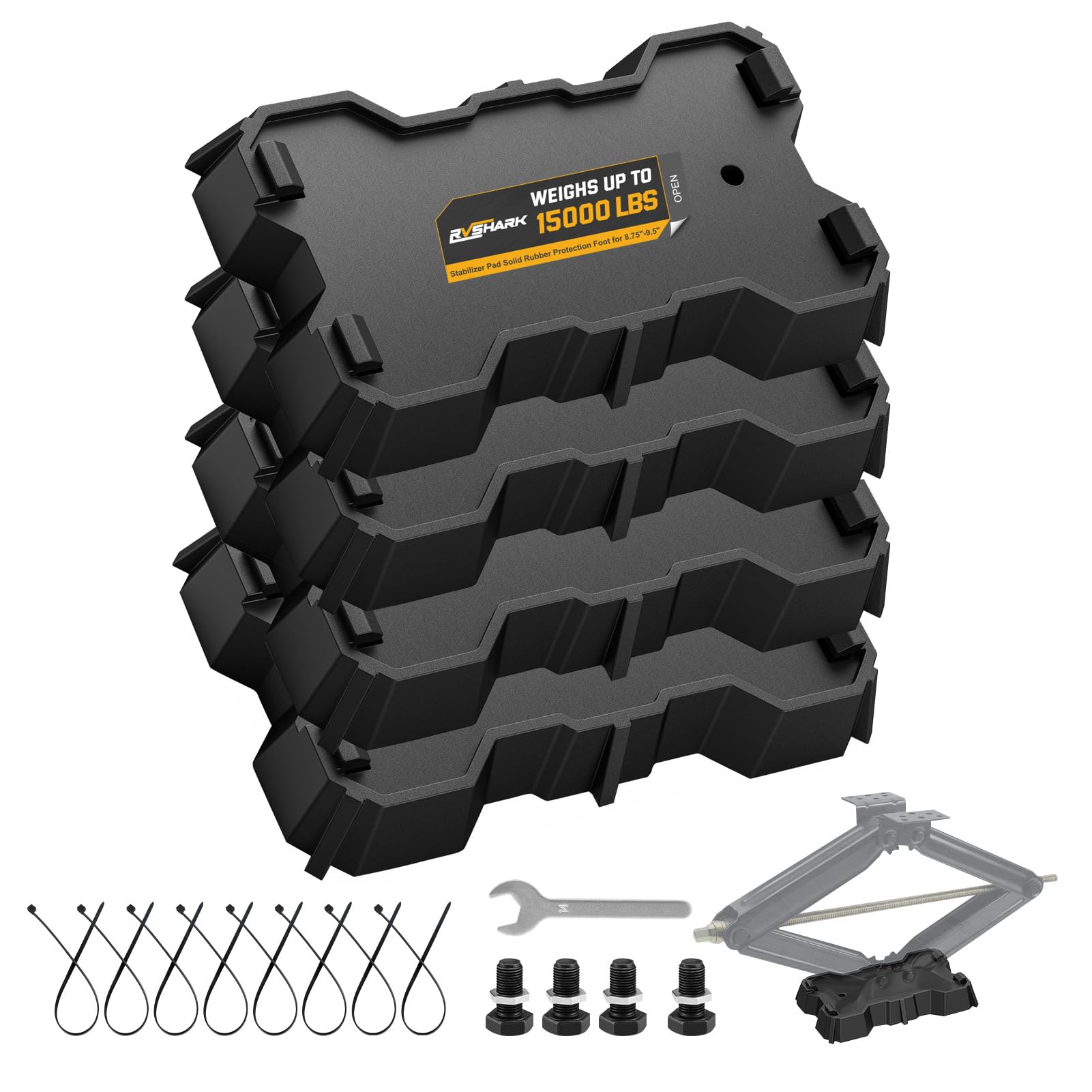 RVshark portable set, lightweight and easy to carry