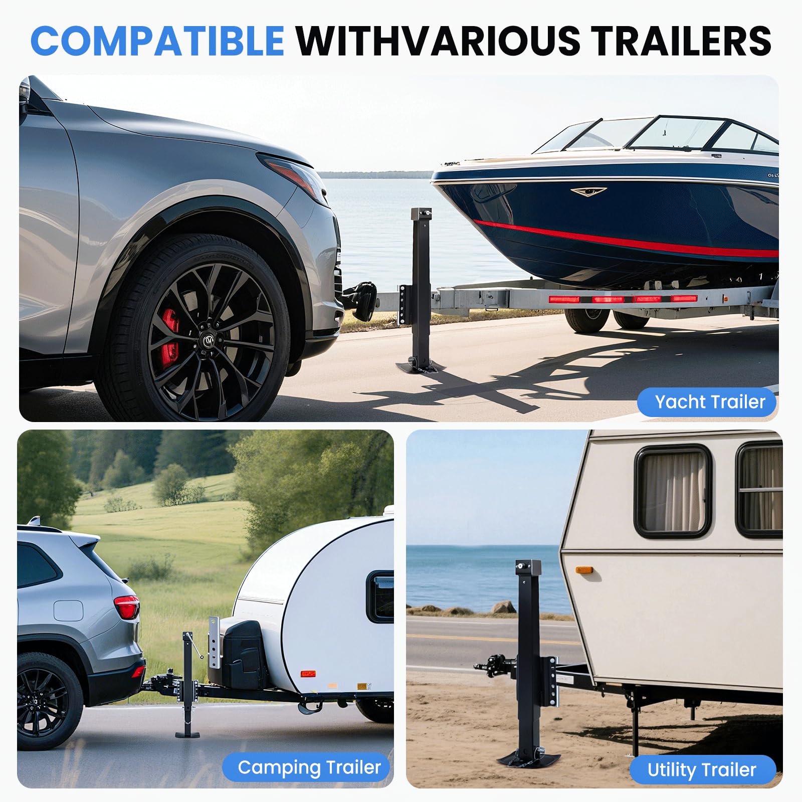 RVSNAIL detachable side handle provides convenient manual operation.