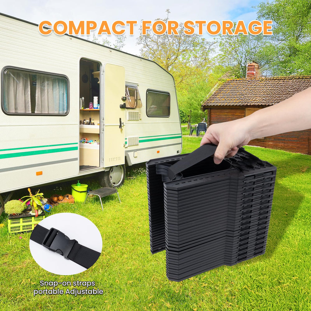 RVSNAIL durable PP-material hose support resists cracking over seasons.