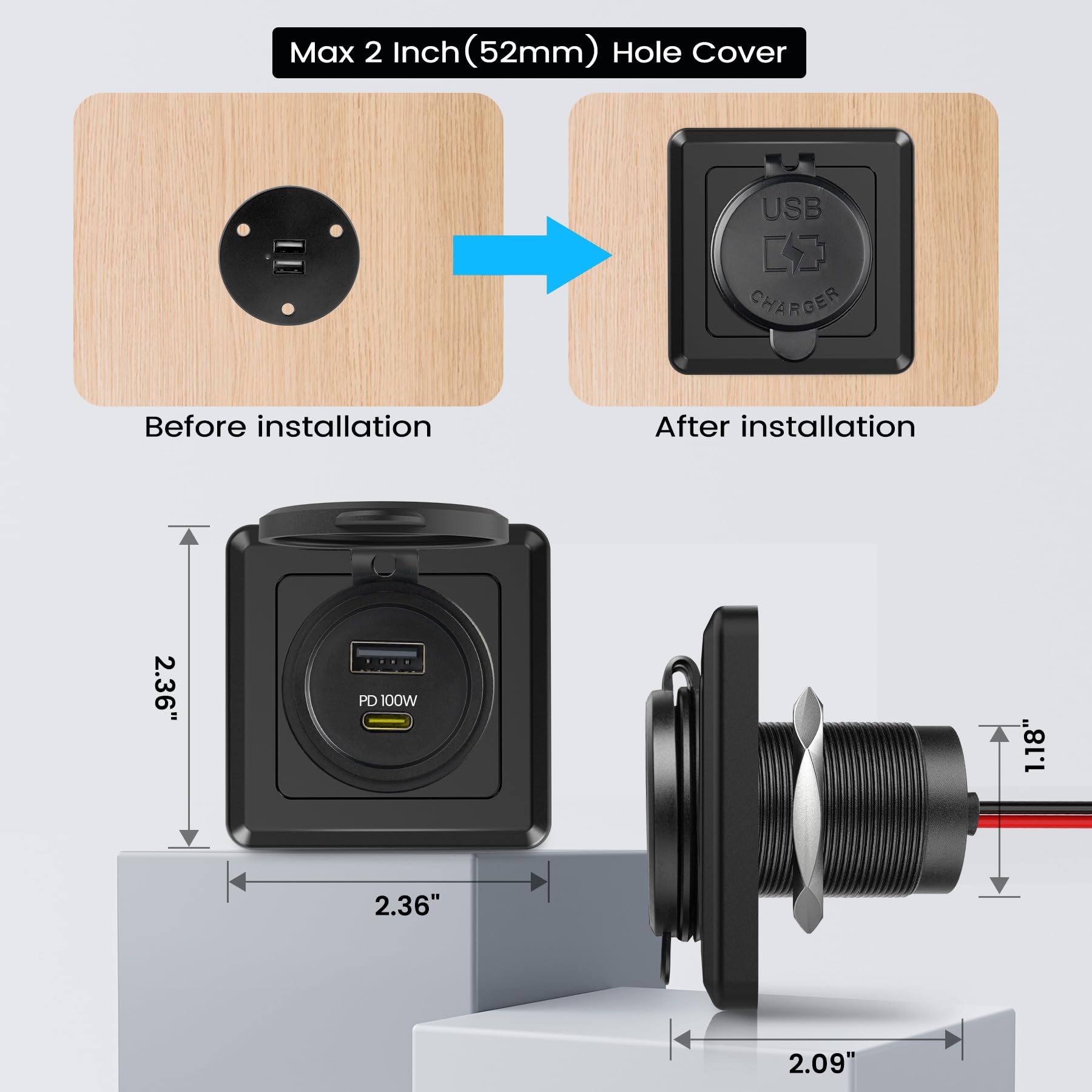 RVSPARK rv-boat-camper usage image shows versatile charging on the move.