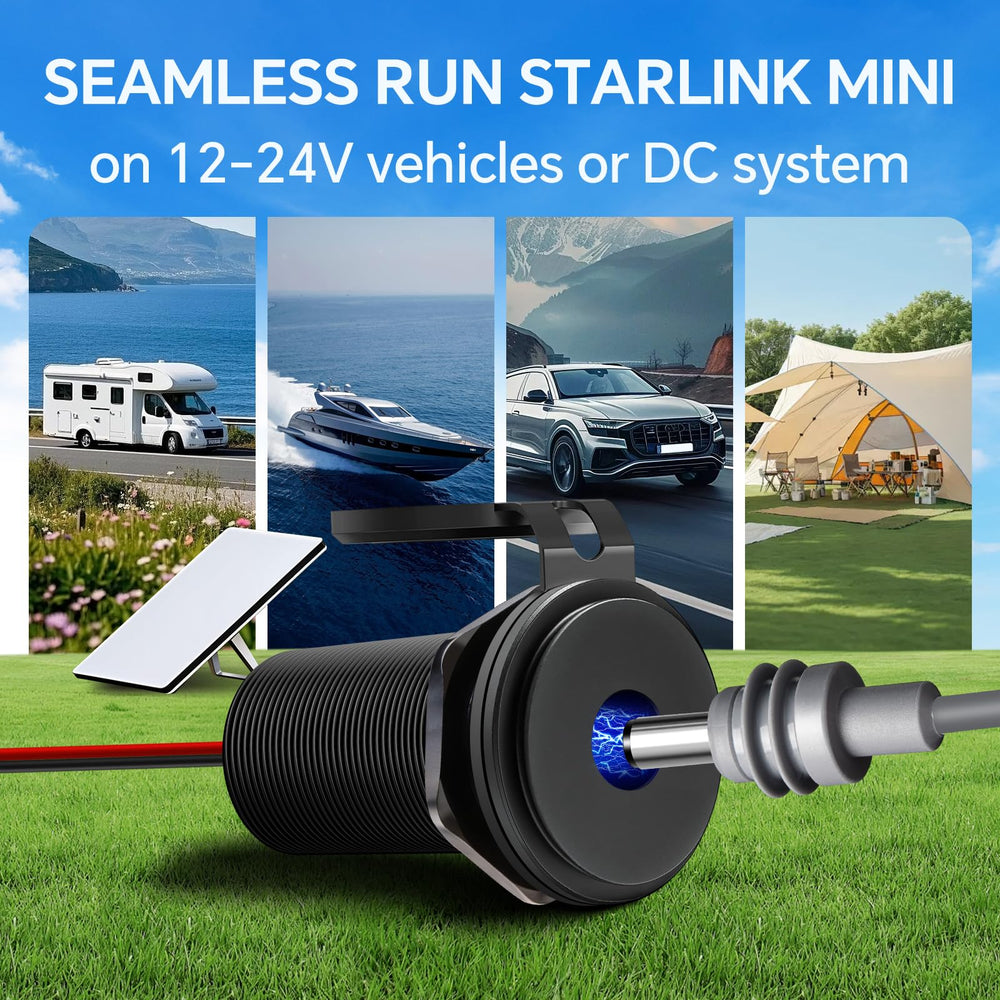 RVSpark Starlink Mini accessory kit ready for quick integration