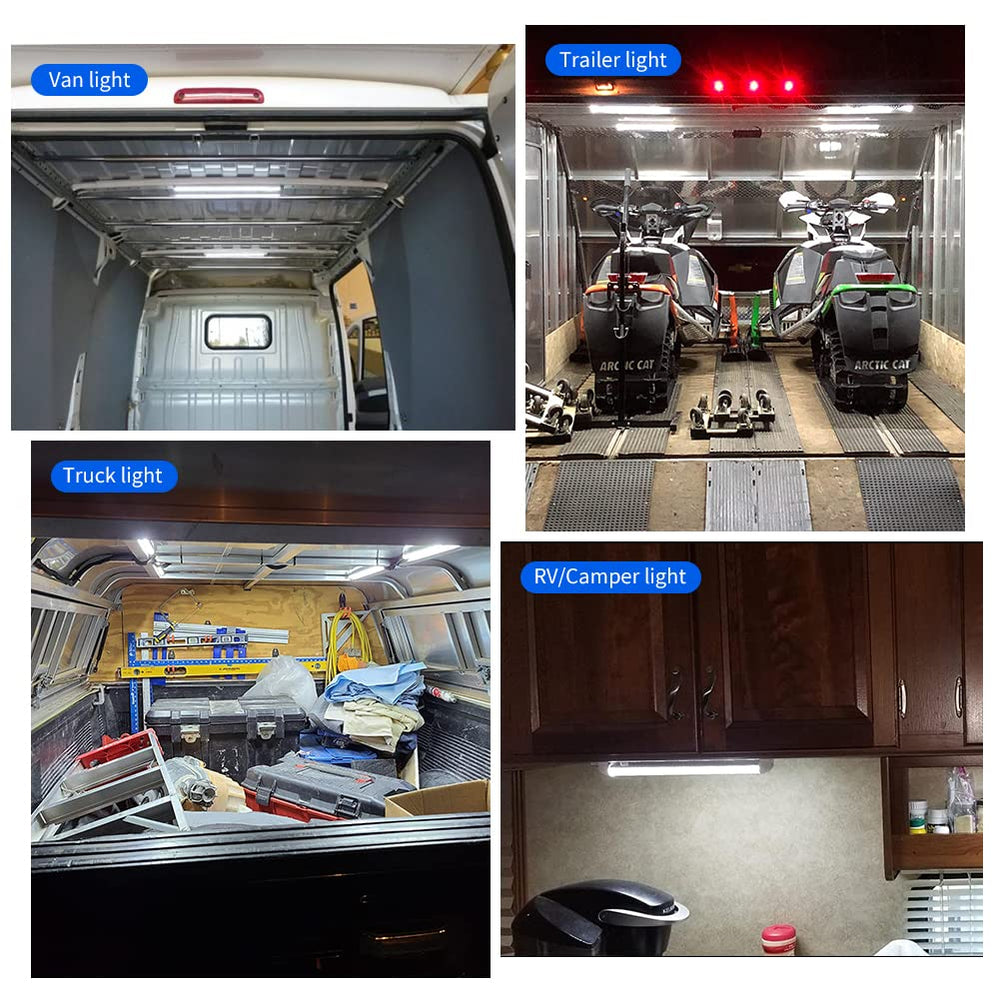 RVZONE 12V LED interior light bar camper interior bright ambiance